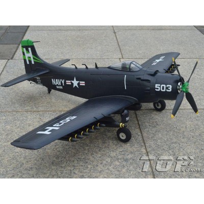 Радиоуправляемый самолет Top RC A1 Sky Raider белый 800мм 2.4G 4-ch LiPo RTF