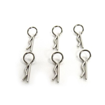 Клипсы крепления кузова для Himoto Е18, 6шт. Клипсы крепления кузова для Himoto Е18, 6шт.