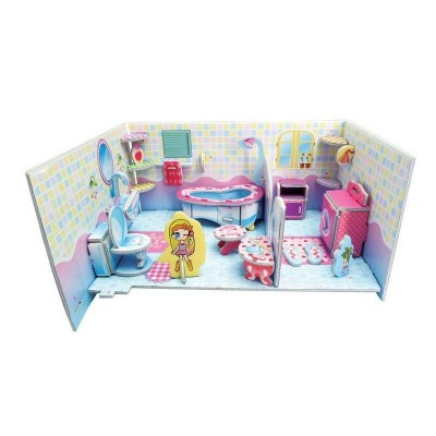 3D пазл из пенокартона ВАННАЯ КОМНАТА (МИНИ СЕРИЯ) (48 деталей) 3D пазл из пенокартона ВАННАЯ КОМНАТА (МИНИ СЕРИЯ) (48 деталей)