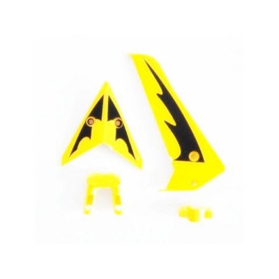 Хвостовое оперение (желтое) для вертолета Syma S107G Хвостовое оперение (желтое) для вертолета Syma S107G