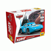 Сборная модель ZVEZDA "Тачки" Кинг, 1/43 Сборная модель ZVEZDA "Тачки" Кинг, 1/43