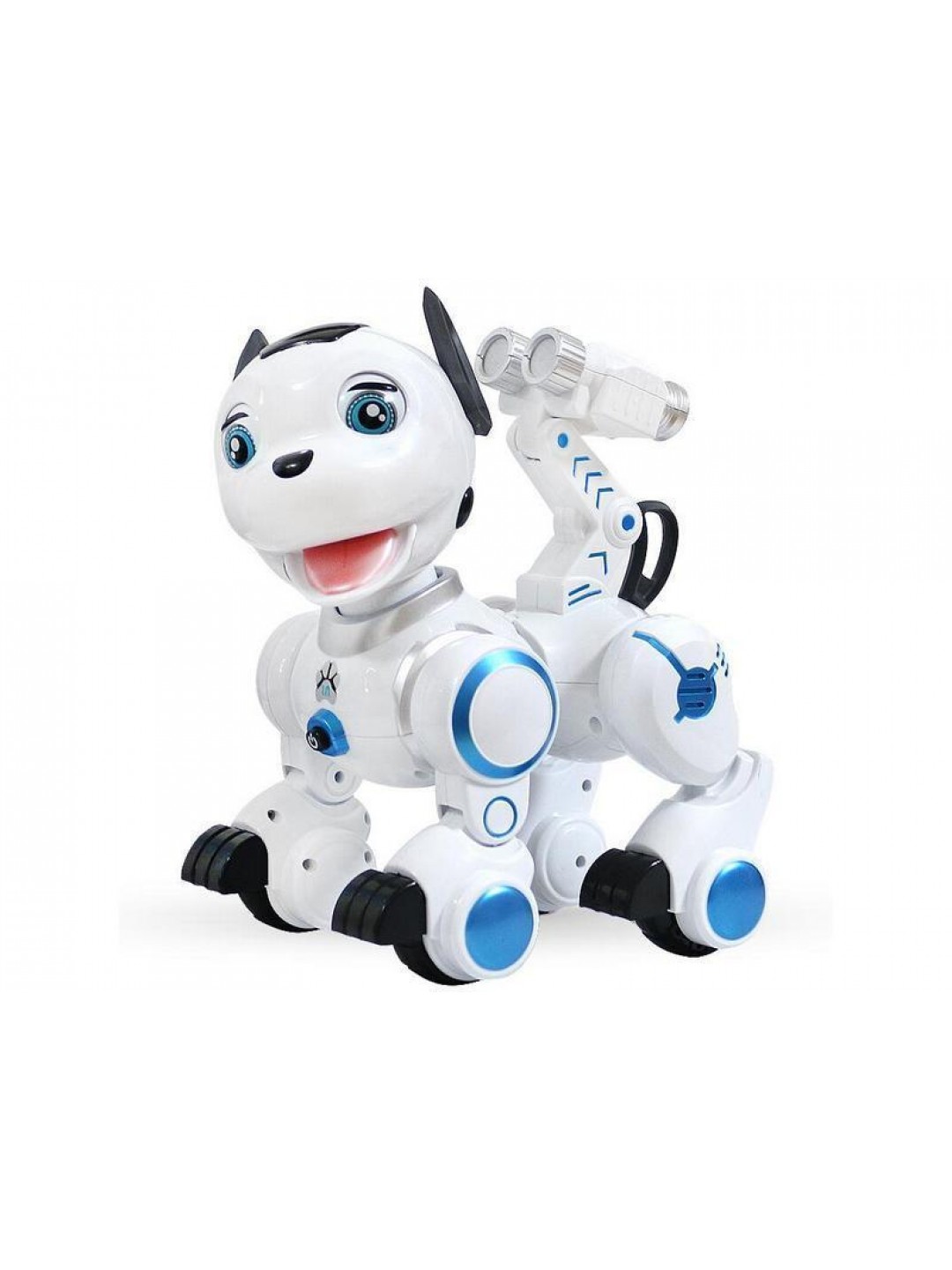 Радиоуправляемая робот-собака LENENG TOYS K10 Wow!Dog звук, свет, танцы, сенсор