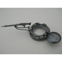 Командирская башенка и макет пулемёта MG42 (металл) для танка Tiger поздняя версия Командирская башенка и макет пулемёта MG42 (металл) для танка Tiger поздняя версия