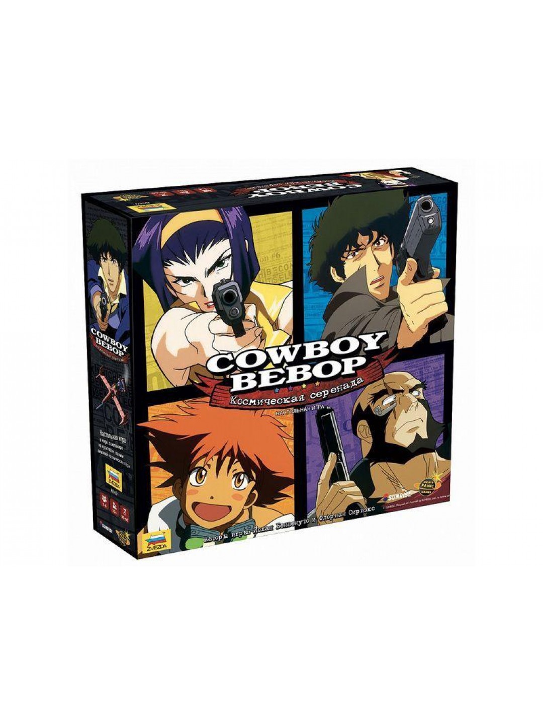Настольная игра ZVEZDA "Ковбой Бибоп",  COWBOY BEBOP. Космическая серенада