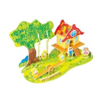 3D пазл из пенокартона ЛЕСНОЙ ДОМИК 3 (МИНИ СЕРИЯ) (29 деталей) 3D пазл из пенокартона ЛЕСНОЙ ДОМИК 3 (МИНИ СЕРИЯ) (29 деталей)