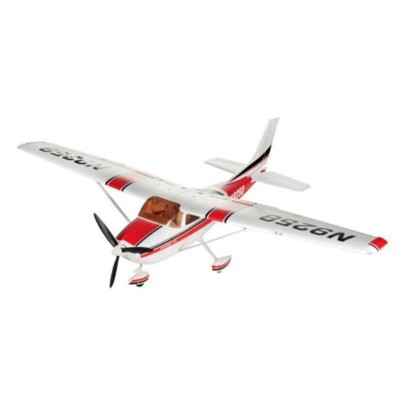 Радиоуправляемый самолет Top RC Cessna 182 красная 1410мм 2.4G 6-ch LiPo RTF