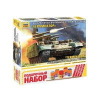 Сборная модель ZVEZDA БМПТ "Терминатор", подарочный набор, 1/72 Сборная модель ZVEZDA БМПТ "Терминатор", подарочный набор, 1/72
