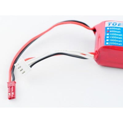 Аккумулятор Li-Po 800mAh, 11,1V 15C самолета Top RC 400 Class Cessna 182