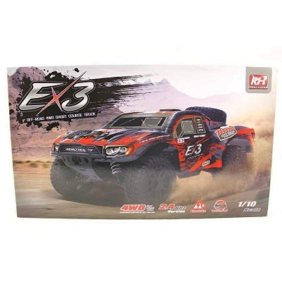 Радиоуправляемый шорт-корс Remo Hobby EX3 Brushless UPGRADE (синий) 4WD 2.4G 1/10 RTR