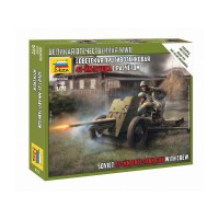 Сборные солдатики ZVEZDA Советская 45-мм пушка, 1/72
