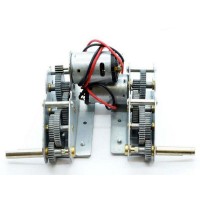 Редуктор левый и правый для танка Leopard (металл) с подшипниками Редуктор левый и правый для танка Leopard (металл) с подшипниками