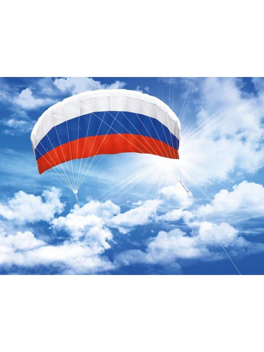 Воздушный змей управляемый парашют «Россия 120»