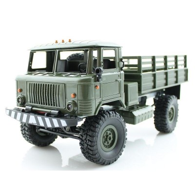 Радиоуправляемая машина WPL ГАЗ-66 грузовая (зеленая) 4WD 2.4G 1/16 KIT