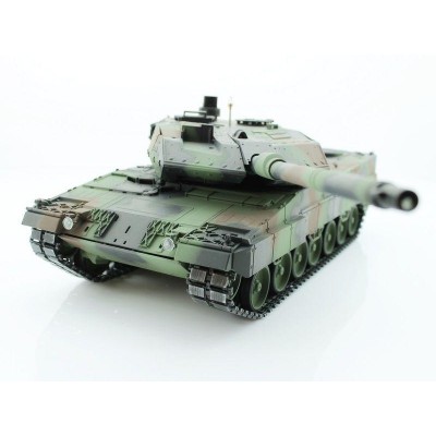 Р/У танк Taigen 1/16 Leopard 2 A6 (Германия) (для ИК танк. боя) САМО 2.4G RTR, деревянная коробка