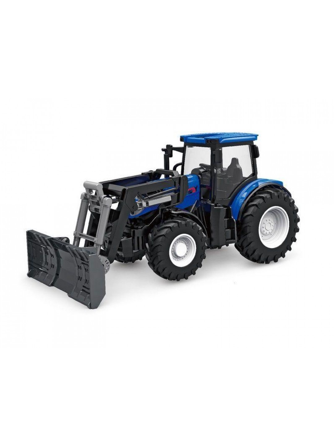 Р/У фермерский трактор Korody с отвалом, мет. кузов 1/24 2.4G 6CH RTR