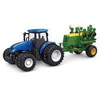 Р/У фермерский трактор Korody с зерновой сеялкой, мет. кузов, двойные колеса 1/24 2.4G 6CH RTR Р/У фермерский трактор Korody с зерновой сеялкой, мет. кузов, двойные колеса 1/24 2.4G 6CH RTR