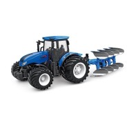 Р/У фермерский трактор Korody с плугом, мет. кузов, широкие колеса 1/24 2.4G 6CH RTR Р/У фермерский трактор Korody с плугом, мет. кузов, широкие колеса 1/24 2.4G 6CH RTR