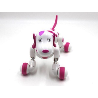 Радиоуправляемая робот-собака HappyCow Smart Dog 2.4G (розовая)