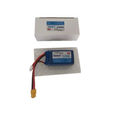 Аккумулятор Li-Po Spard 1350mAh, 11,1V, 45C, XT60