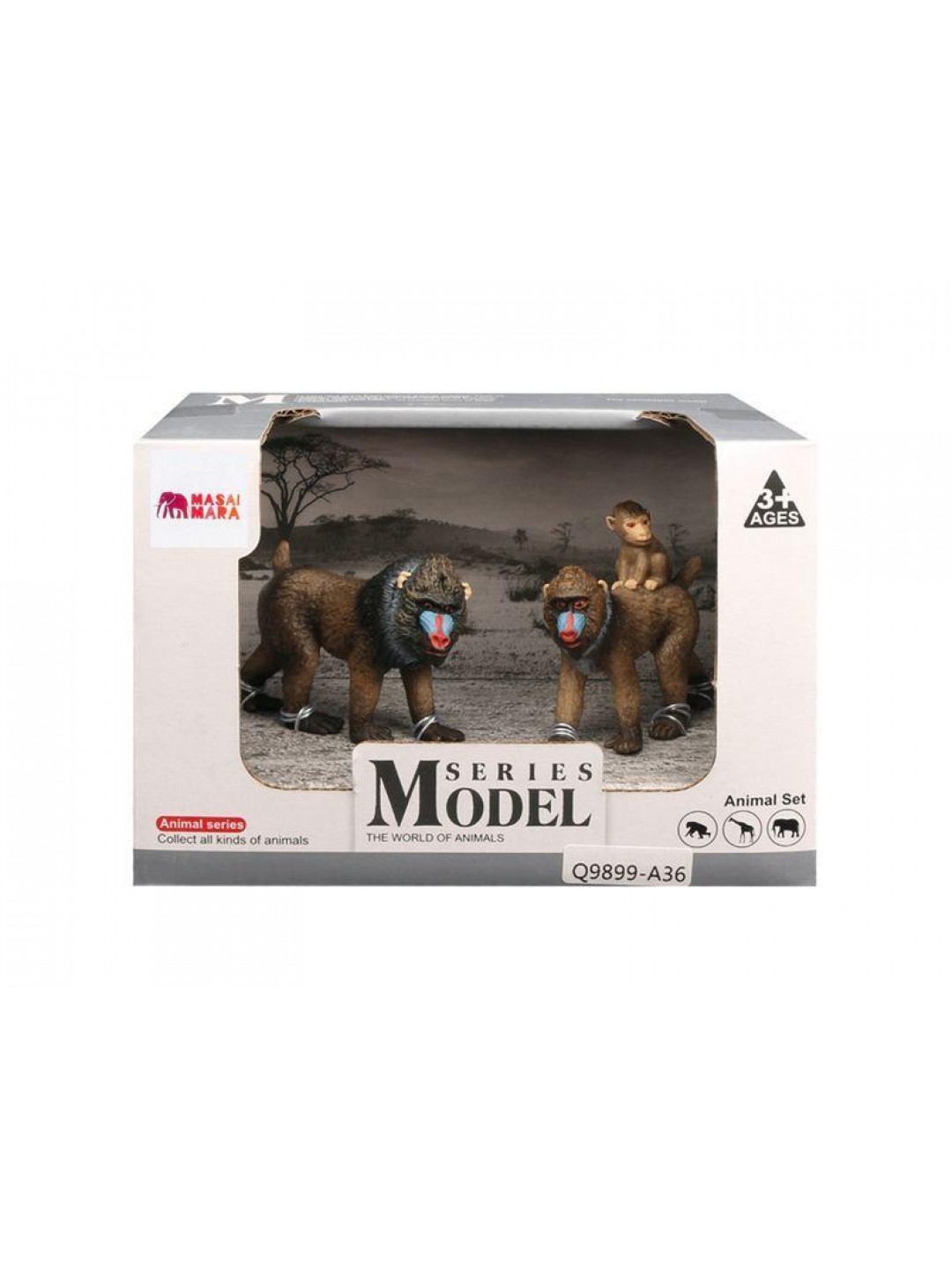 Набор фигурок животных MASAI MARA MM211-142 серии 