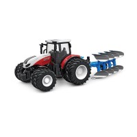 Р/У фермерский трактор Korody с плугом, двойные колеса 1/24 2.4G 6CH RTR Р/У фермерский трактор Korody с плугом, двойные колеса 1/24 2.4G 6CH RTR