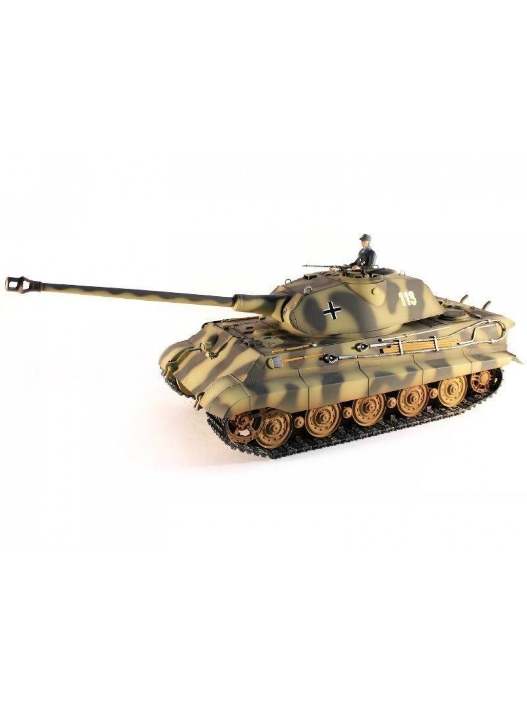 Р/У танк Taigen 1/16 KingTiger (для ИК танкового боя) (Германия) HC 2.4G RTR