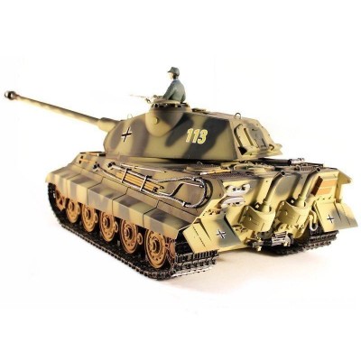 Р/У танк Taigen 1/16 KingTiger (для ИК танкового боя) (Германия) HC 2.4G RTR