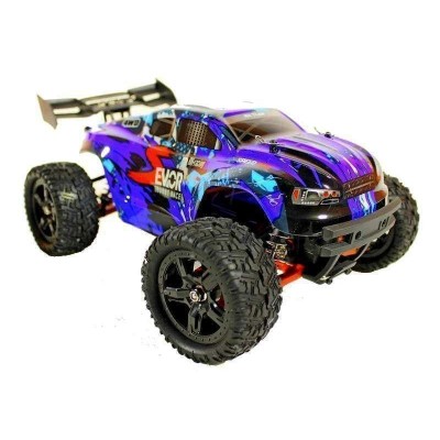 Радиоуправляемая трагги Remo Hobby S EVO-R Brushless UPGRADE (синяя) 4WD 2.4G 1/16 RTR