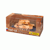 Готовая модель ZVEZDA Тяжёлая огнемётная система ТОС-1А, 1/72 Готовая модель ZVEZDA Тяжёлая огнемётная система ТОС-1А, 1/72