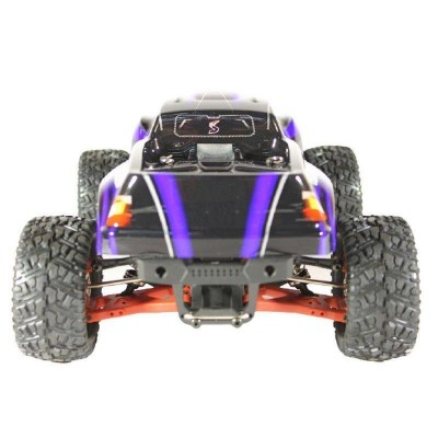 Радиоуправляемый монстр Remo Hobby SMAX Brushless UPGRADE V2.0 (синий) 4WD 2.4G 1/16 RTR