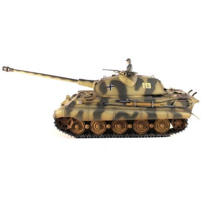 Р/У танк Taigen 1/16 KingTiger (для ИК танкового боя) (Германия) HC 2.4G RTR