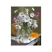 Картина по номерам с цветной схемой на холсте (30х40) КОСМЕЯ (20 цветов) Картина по номерам с цветной схемой на холсте (30х40) КОСМЕЯ (20 цветов)