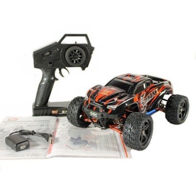 Радиоуправляемый монстр Remo Hobby SMAX UPGRADE V2.0 (красный) 4WD 2.4G 1/16 RTR