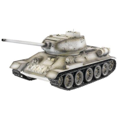 Р/У танк Taigen 1/16 T34-85 (СССР) (для ИК танкового боя) 2.4G (зимний)