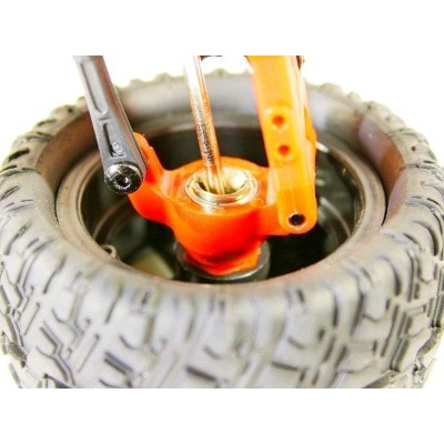 Радиоуправляемый монстр Remo Hobby SMAX Brushless UPGRADE (синий) 4WD 2.4G 1/16 RTR