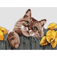 Картина по номерам 15х20 МЯУ (12 цветов) Картина по номерам 15х20 МЯУ (12 цветов)