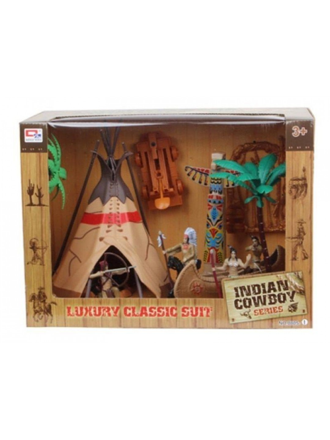 Игровой набор KEYLY TOYS 0805-1 "Индейское племя"
