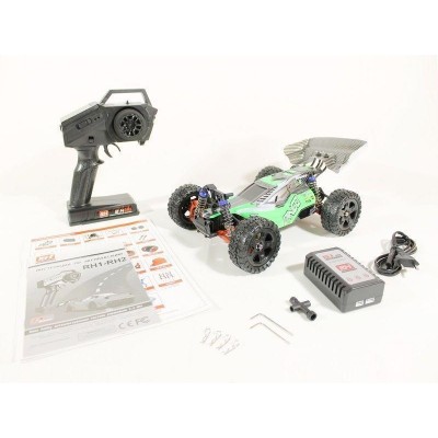 Радиоуправляемая багги Remo Hobby Dingo UPGRADE (зеленая) 4WD 2.4G 1/16 RTR