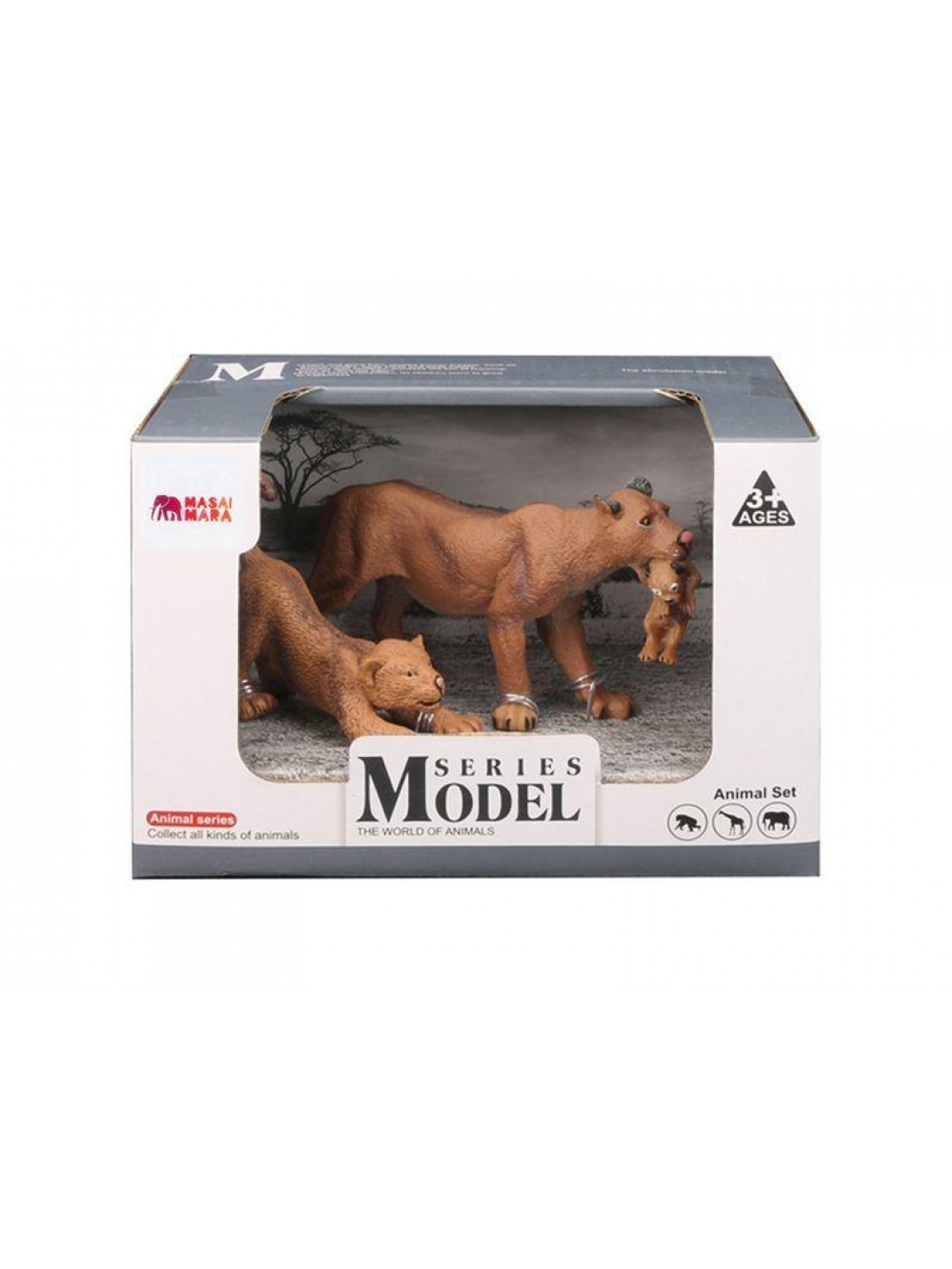 Набор фигурок животных MASAI MARA MM211-108 серии 