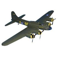 Радиоуправляемый самолет Top RC B17 серебристый 1875мм PNP Радиоуправляемый самолет Top RC B17 серебристый 1875мм PNP