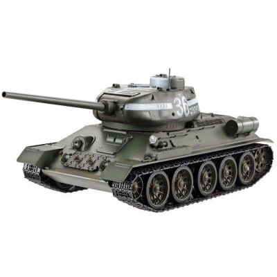 Р/У танк Taigen 1/16 T34-85 (СССР) (для ИК танкового боя) 2.4G (зеленый)