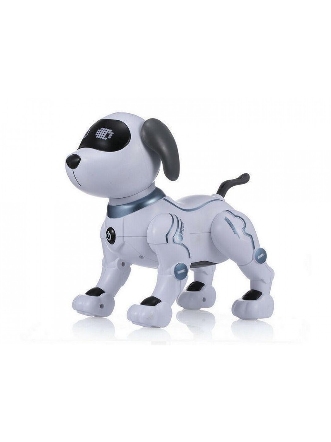 Радиоуправляемая робот-собака LENENG TOYS K16 звук, свет, танцы, сенсор