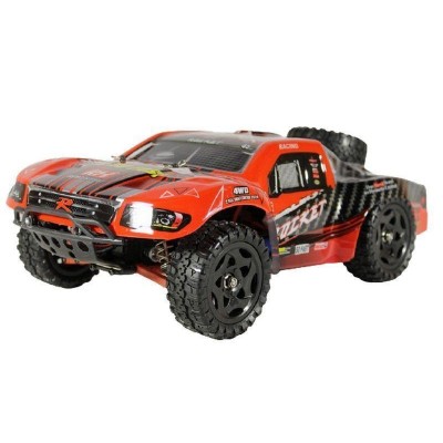 Радиоуправляемый шорт-корс Remo Hobby Rocket UPGRADE V2.0 (красный) 4WD 2.4G 1/16 RTR