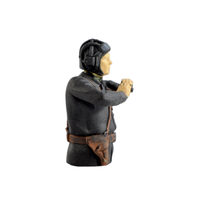 Фигурка. Советский танкист 3, черный комбинезон, 1/16