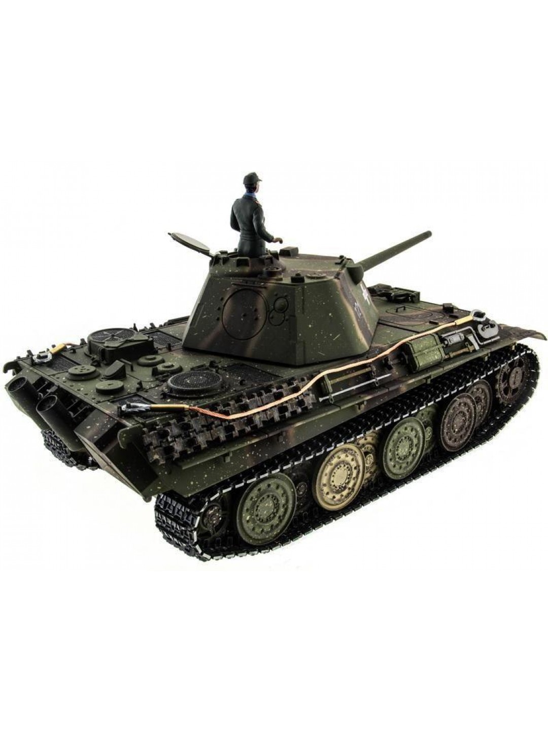 Р/У танк Taigen 1/16 Panther type F с ИК пушкой HC версия, башня на 360, подшипники в ред, V3 2.4G RTR