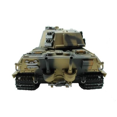 Радиоуправляемый танк Torro King Tiger 1/16, ВВ-пушка, дым, деревянная коробка V3.0 2.4G RTR