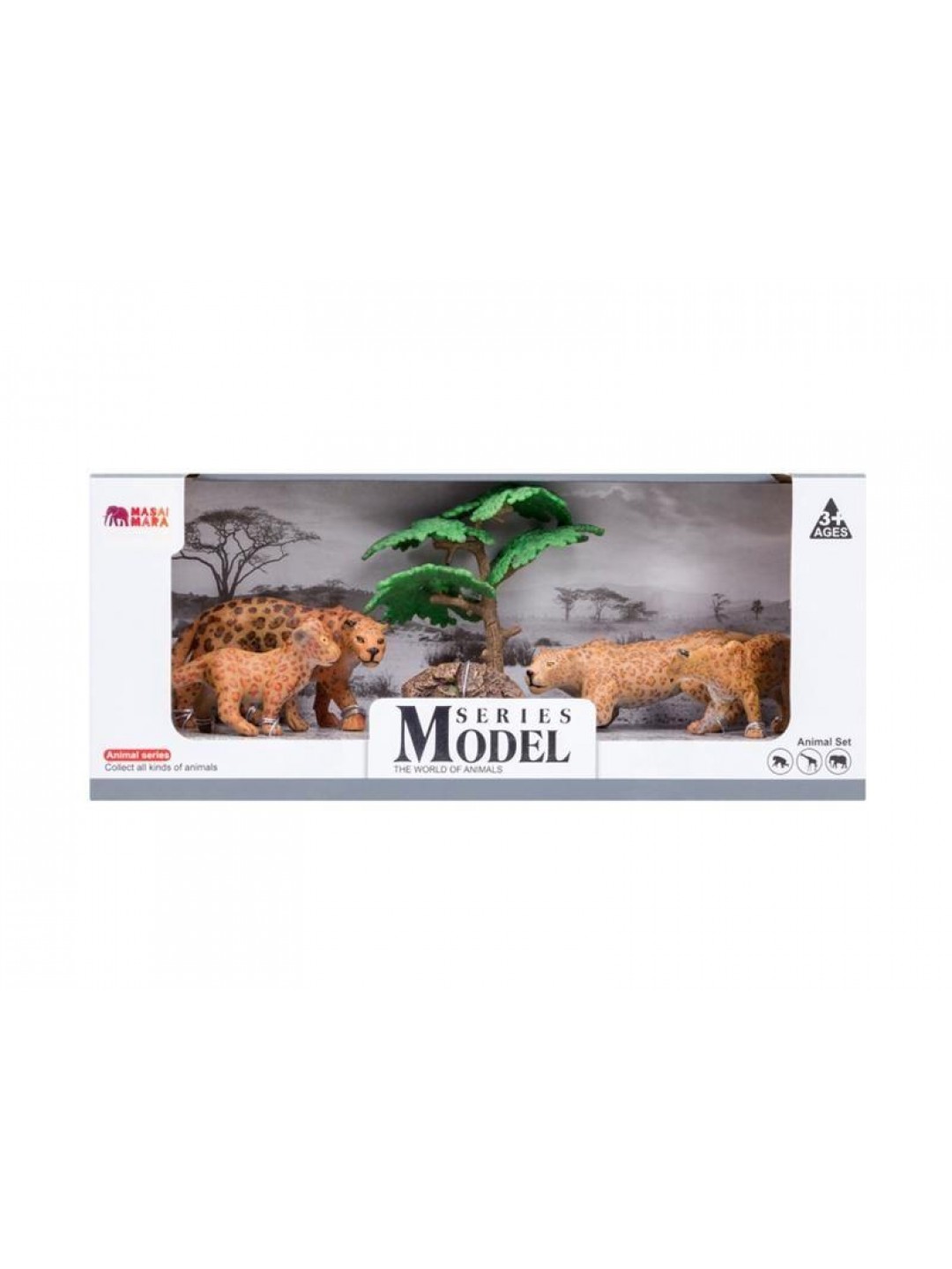 Набор фигурок животных MASAI MARA MM201-007 серии 