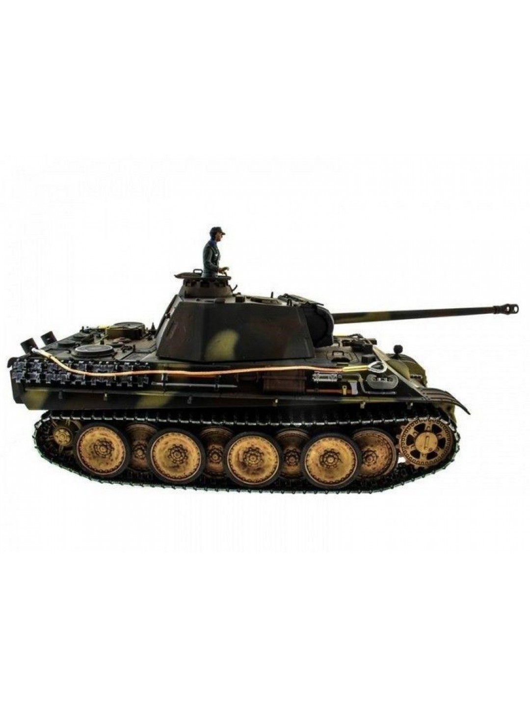 Р/У танк Taigen 1/16 Panther type G (Германия) HC версия, башня на 360, подшипники в ред., V3 2.4G RTR