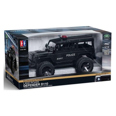 Радиоуправляемая машина Double Eagle Land Rover Defender 110 SWAT Police 4WD 2.4G 1/14 RTR