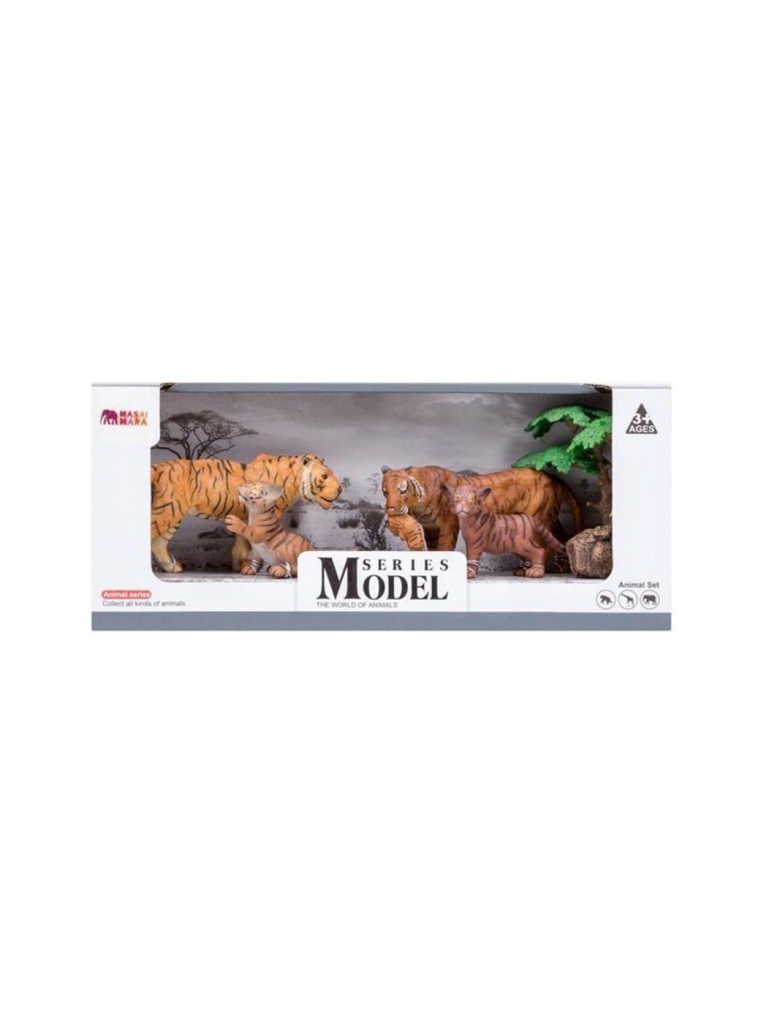 Набор фигурок животных MASAI MARA MM201-008 серии 